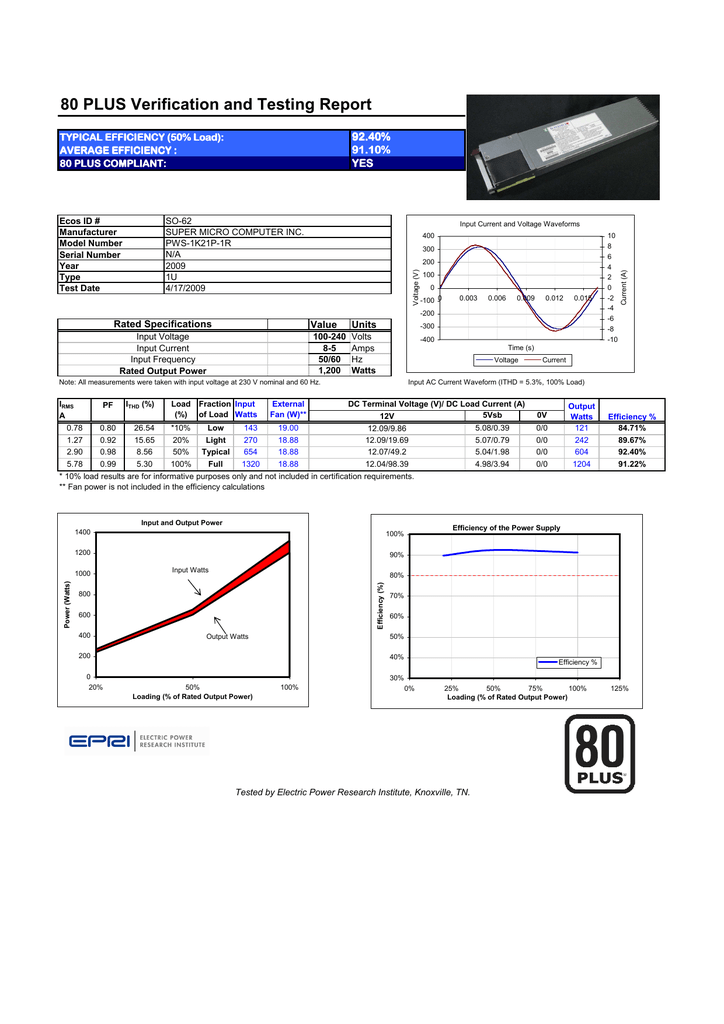 Supermicro Power Supply PWS-1K41P-1R rev1.1 Occasion Dmitry Pakhatov
