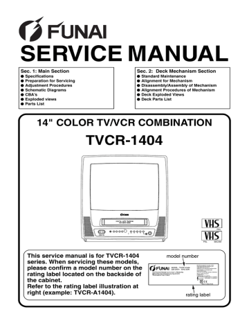 SERVICE MANUAL | Manualzz