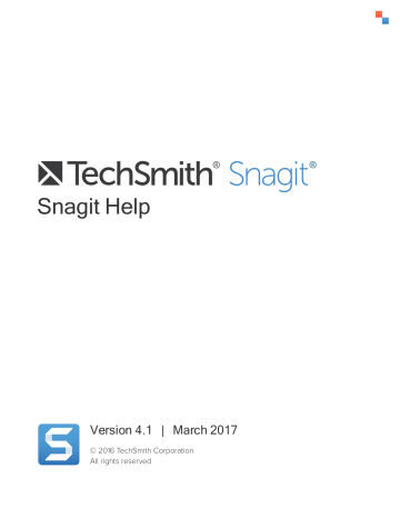 techsmith snagit support